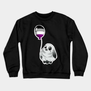 asexual bunny Crewneck Sweatshirt